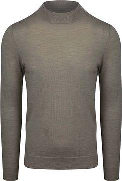 Profuomo Turtleneck Trui Merino Groen PPVJ30004E-Z kopen Suitable