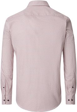 CASAMODA Casual Shirt Squared Circle Red Product / Achterkant
