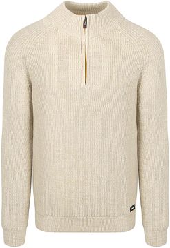 NZA Half Zip Trui Drake Warm Beige 25HN472-1184 kopen | Suitable