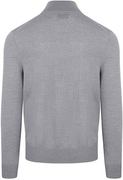 Suitable Merino Half Zip Trui Grijs PU-MRI-HZ-24 VP245498 Mid Grey