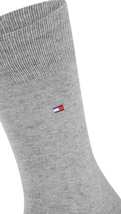Tommy Hilfiger Klassiske Sokker 6-Pack Grå