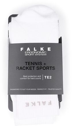 Falke TE2 Tennissocka Vit