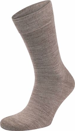 Suitable Merino Sokken Taupe 6-Pack