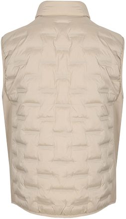 CASAMODA Bodywarmer Hybrid Puffer Råhvid