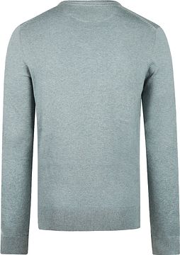 McGregor Trui Merino Blend V-Hals Sage Groen