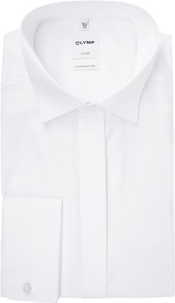 Olymp Chemise Luxor Coupe Confort Blanc