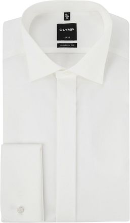 OLYMP Luxor Tuxedo Shirt Extra Long Sleeve Ecru