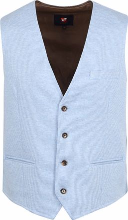 Suitable Vest Grå Blå