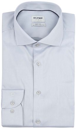 Olymp Level 5 Shirt Twill Silver