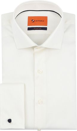 Suitable Bryllupsskjorte Krem