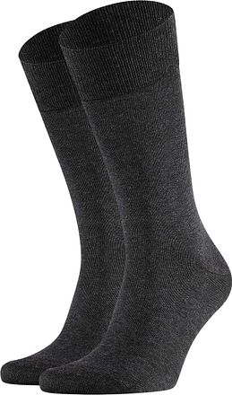 FALKE Happy Socks 2-Pack Antrasitt Melange