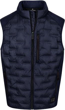 CASAMODA Bodywarmer Hybrid Puffer Marineblå
