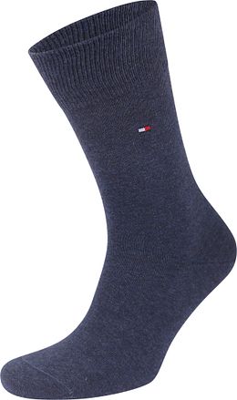 Tommy Hilfiger Klassiske 6-pakning Sokker Blå
