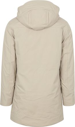 KnowledgeCotton Apparel Climate Shell Jakke, Offwhite