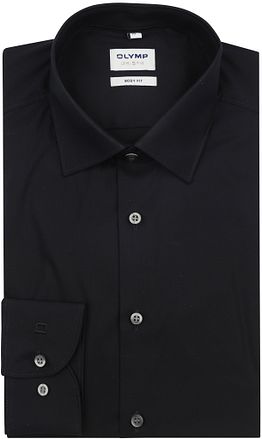 Olymp Level Five Shirt Body-Fit Black
