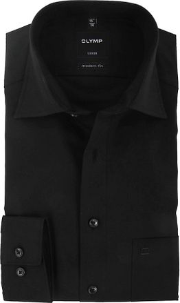 Olymp Luxor Shirt Black Modern Fit