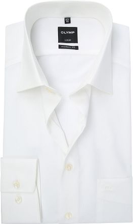 OLYMP Luxor Hemd Gebrochenes Weiß Modern Fit
