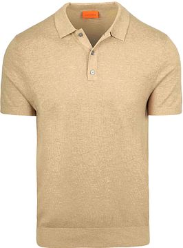 トップス BATONER 32G SMOOTH KNIT POLO BEIGE トップス BATONER 32G SMOOTH KNIT POLO BEIGE Essential 32G SMOOTH