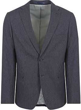 Veste De Costume En Lin Pour Homme - Coupe Ajustée Légère Sportive Moderne - Grandes Tailles