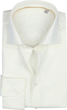 Ledub Weddingshirt Slimfit Off White