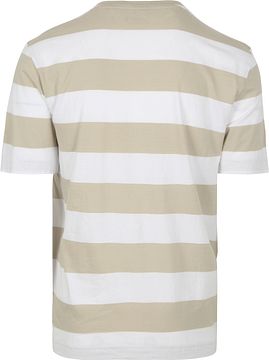 BOSS T-shirt Stripe Beige 50499334-271 order online | Suitable