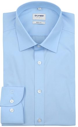 OLYMP Overhemd Blauw Body Fit