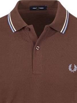 Fred Perry M3600 Polo Shirt Brown Y66 M3600-Y66 order online