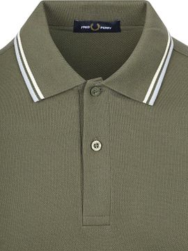 Fred Perry Polo Twin Tipped M3600 Groen 87B M3600-87B kopen | Suitable