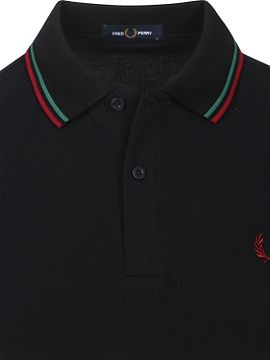 Fred Perry Polo Twin Tipped M3600 Navy Z58 M3600-Z58 order online