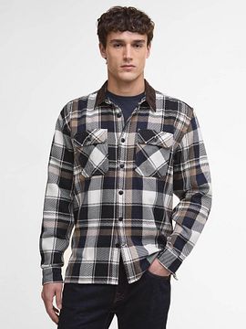 Barbour Surchemise Plaid Grasmoor Marine MSH5646-NY91 commander en