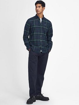 Chemise de bûcheron en coton carreaux vert/marine Superdry | La Redoute