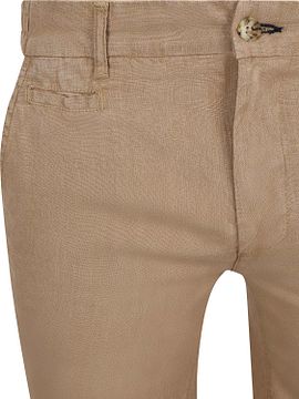 Steppin' Out Milwau Short Linen Sand Product / Detail