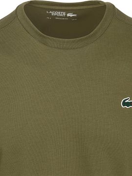 Lacoste T-Shirt Olive Green TH7618-E9F order online | Suitable