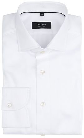 OLYMP Signature skjorte Savio Hvid