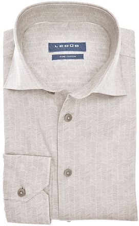 Ledub Chemise Impression Beige
