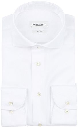 Profuomo Twill Skjorta Vit