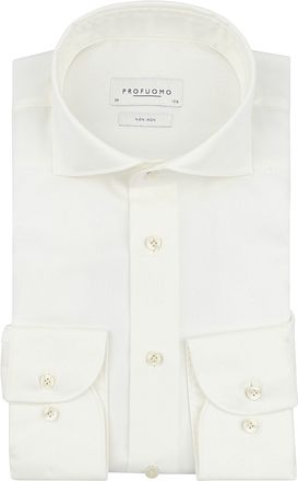 Profuomo Twill Shirt Off White