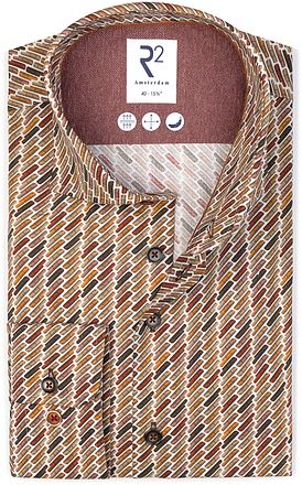 R2 Shirt Sofa Print Brique
