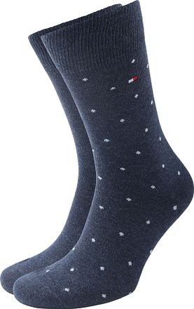 Tommy Hilfiger 2-Pack Sockor Blå 003
