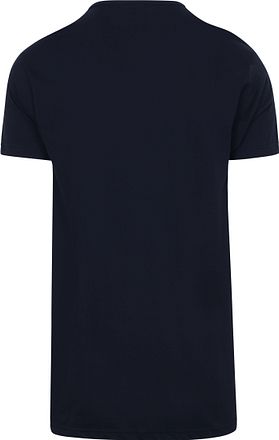 Alan Red Vermont Extra Long T-shirts Navy 2-Pack