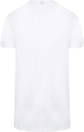 Alan Red Vermont Ekstra Lang T-skjorte Regular Fit Hvit (2-pack)