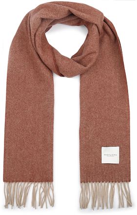 Profuomo Halsduk Lammull Mahogny