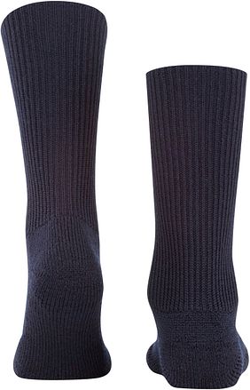 Falke Walkie Wandelsok Wol Blend Marine Blauw 6120