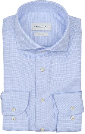 Profuomo Dobby Shirt Light Blue