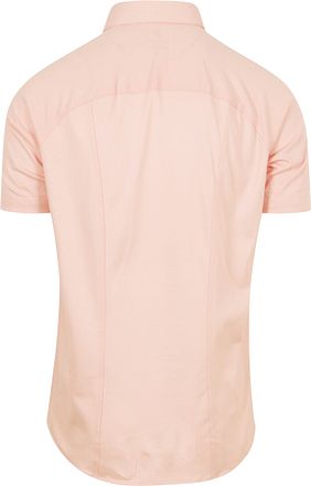 Desoto Kortermet Jersey Skjorte i Aprikos Rosa