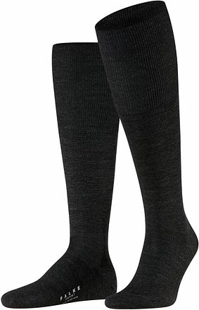 Falke Airport Knesokk Antrasitt 3080