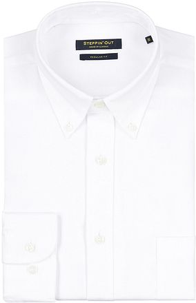 Steppin' Out Shirt Dobby White