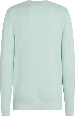 Tommy Hilfiger Structure Trui Mint Green