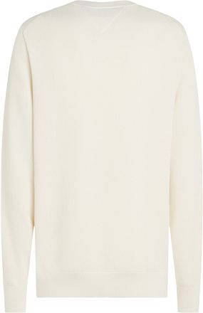Tommy Hilfiger Strukturert Genser Off White