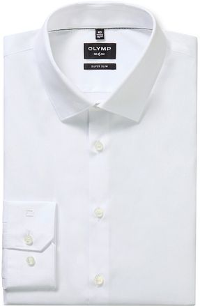OLYMP No'6 Six Skinny Fit Skjorte Hvit
